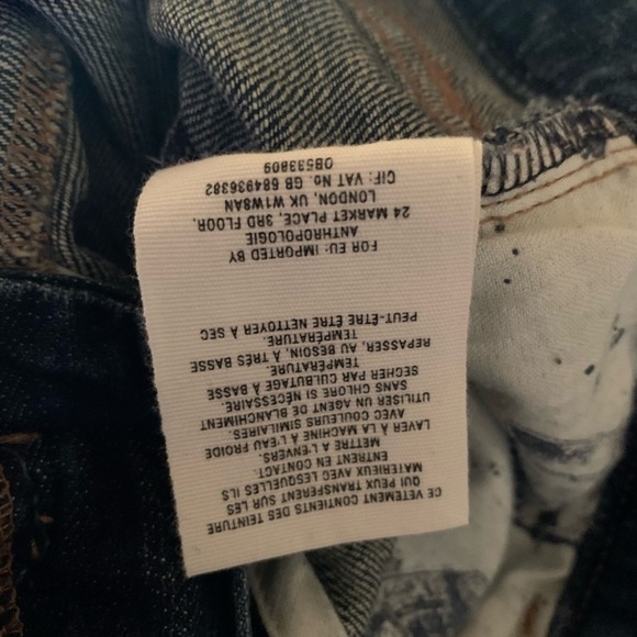 Pilcro Hyphen Mid Rise Embroidered Jeans By Anthropologie - Picture 15 of 16